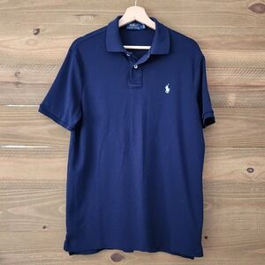 Polo Ralph Lauren blue short sheelve polo‎ shirt mens size M